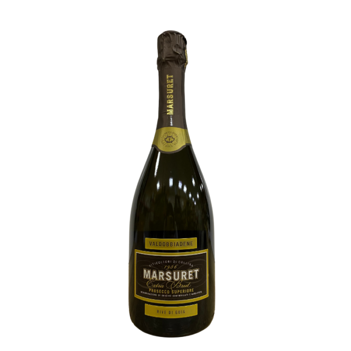 Rive Di Guia Valdobbiadene Prosecco Superiore Extra Brut DOCG - Marsuret